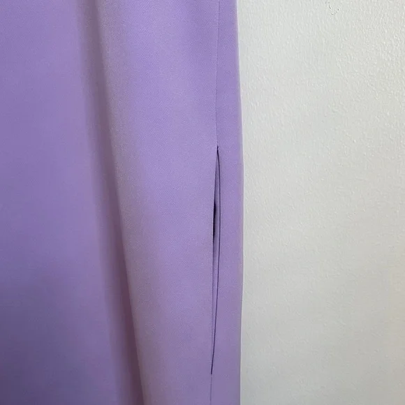 Milly Lavender Purple Flutter Sleeve Dress with Pockets - Picture 8 of 8